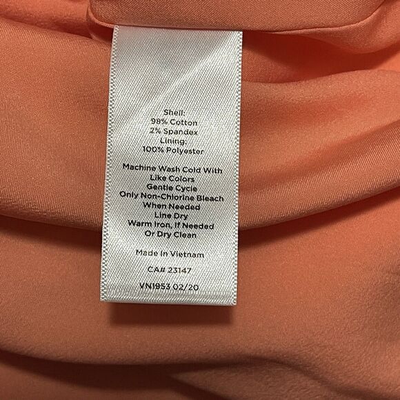 Talbots Women’s Dress Size 2 Multicolor Floral Tropical Vacation Sleeveless - Picture 6 of 6